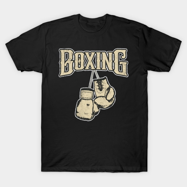 Boxing Gloves T-Shirt by Foxxy Merch